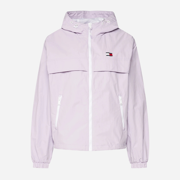 Вітровка жіноча Tommy Jeans DW0DW17747-W06 S Фіолетова (8720646646425) - зображення 4