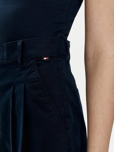 Spodenki damskie z wysokim stanem Tommy Jeans DW0DW17775-C1G 28 Niebieskie (8720646689842) - obraz 4