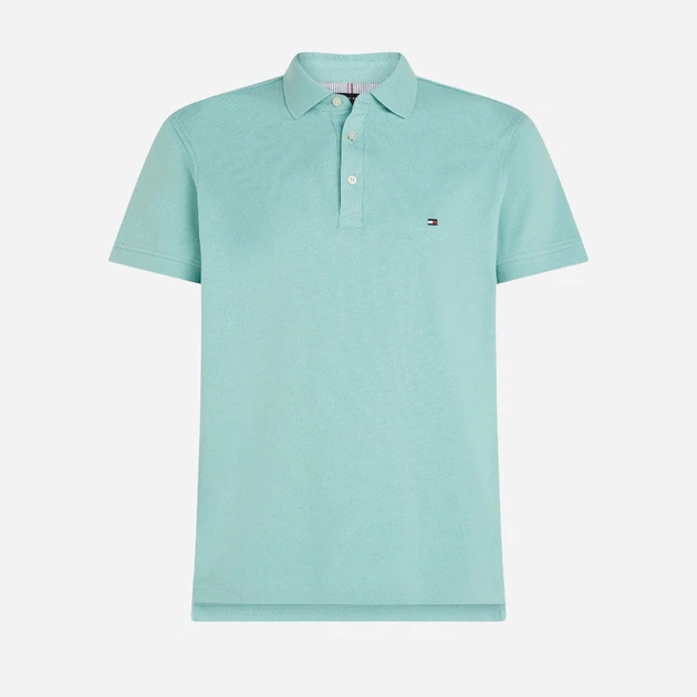 Koszulka polo męska Tommy Hilfiger MW0MW17771-C00 2XL Błękitna (8720646285082) - obraz 3