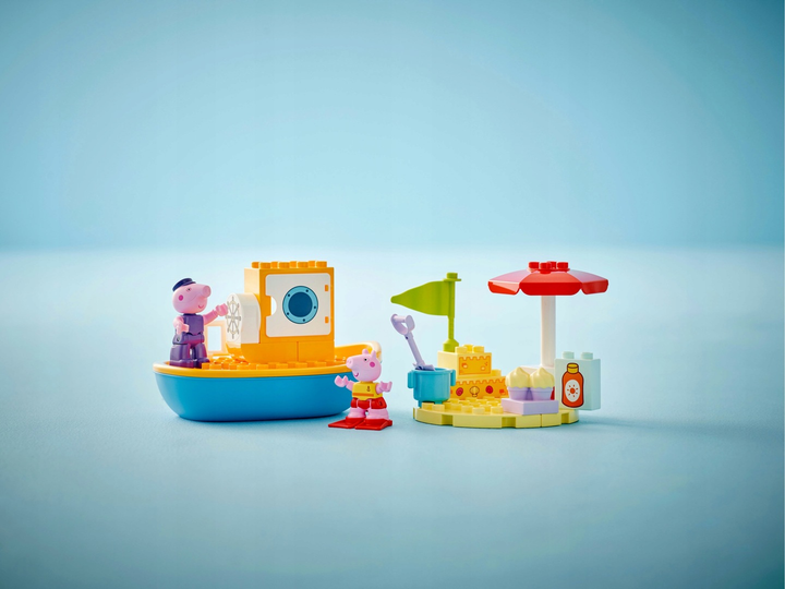 Конструктор LEGO DUPLO Морська прогулянка Пеппи на човні 23 деталі (10432)  - зображення 8