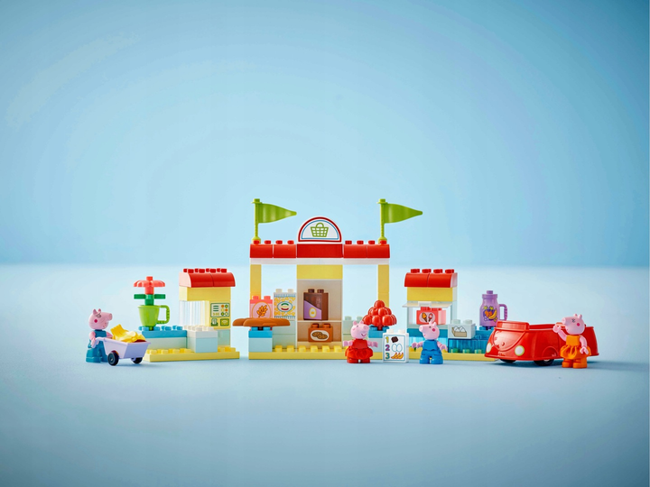 Конструктор LEGO DUPLO Супермаркет Пеппи 70 деталей (10434)  - зображення 9