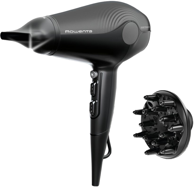Фен Rowenta Ultra Silence CV6430F0 + Выпрямитель для волос Rowenta Optiliss + SF3320F0 (комплект) - изображение 2