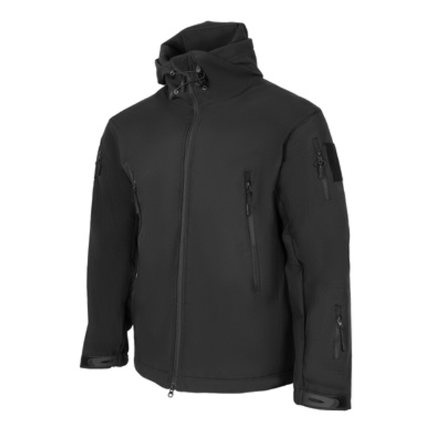 Куртка Vik-Tailor SoftShell Чорний M - зображення 1