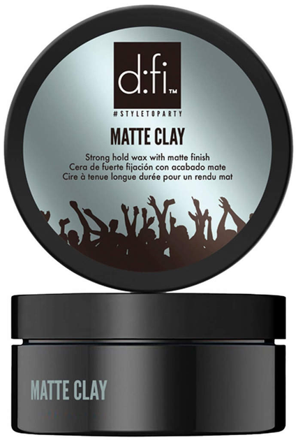 Віск для волосся d:fi Matte Clay 75 г (669316213285) - зображення 1