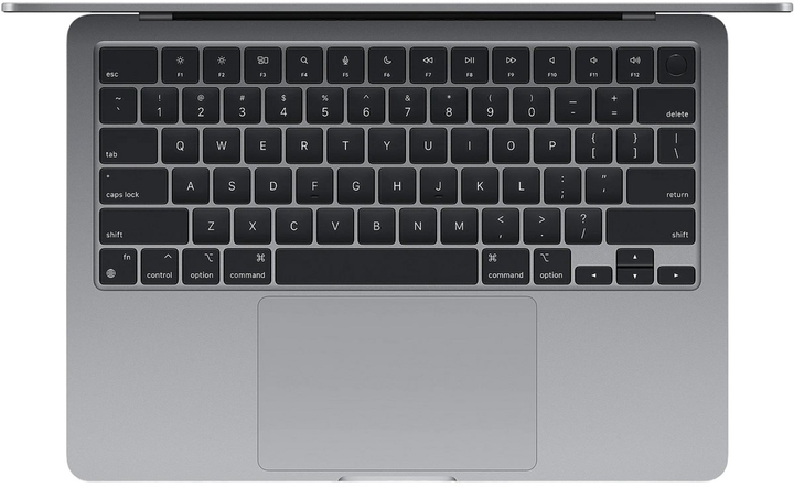Laptop Apple MacBook Air 13.6" M3 8/256GB 2024 (MRXN3RU/A) Space Gray - obraz 2