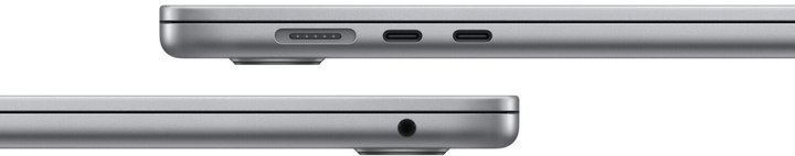 Ноутбук Apple MacBook Air 15.3" M3 8/256GB 2024 (MRYM3ZE/A) Space Gray - зображення 6