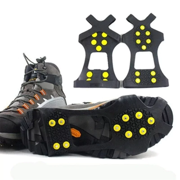Ледоходы на 10 шипов (накладки для обуви) Non-Slip Snow Step Размер: L (41-46), 1 пара (5024289) - изображение 3