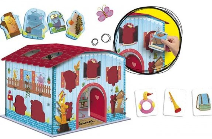 Zestaw do zabawy Lisciani Montessori Duży Dom Fantastycznych Zwierząt (8008324079698) - obraz 2