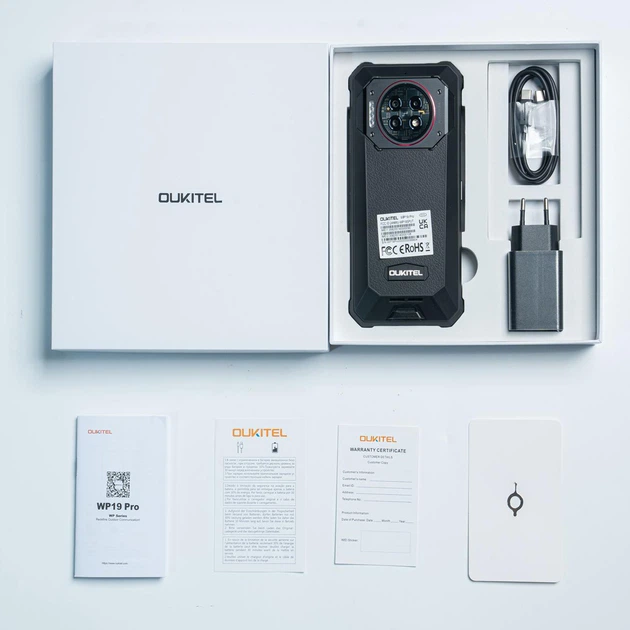 Smartfon Oukitel WP19 Pro 8/256GB Black (WP19 Pro-BK/CHOUT/OL) - obraz 7