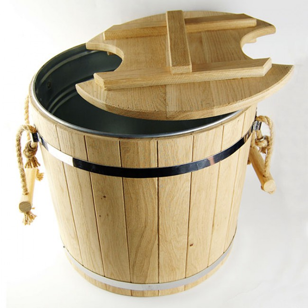 Запарник для веников ясень с металлической вставкой 32 л. – купить ...