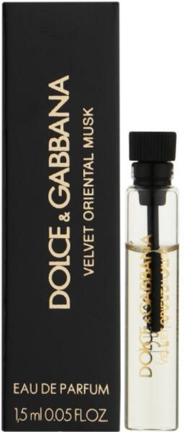 Акція на Парфумована вода унісекс Dolce & Gabbana Velvet Oriental Musk 1.5 мл від Rozetka