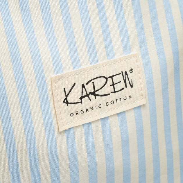 Zestaw kosmetyczek Karen Denmark 10070-87 Niebiesko-biały 2 szt (5713982011265) - obraz 6