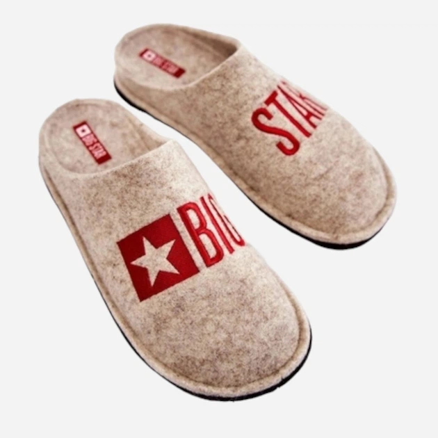 Kapcie damskie Big Star KK276021 40 Beżowe (5900714582043) - obraz 3