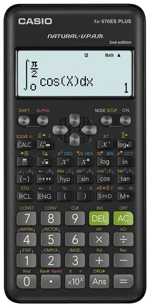 Kalkulator Casio FX-570ES PLUS-2 (4549526612077) - obraz 1