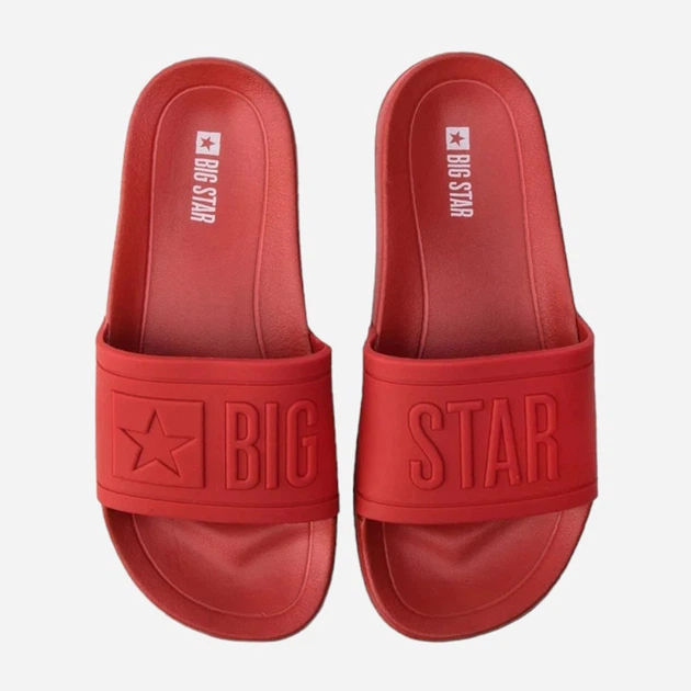 Klapki damskie basenowe Big Star DD274A270 36 Czerwone (5900714079567) - obraz 6