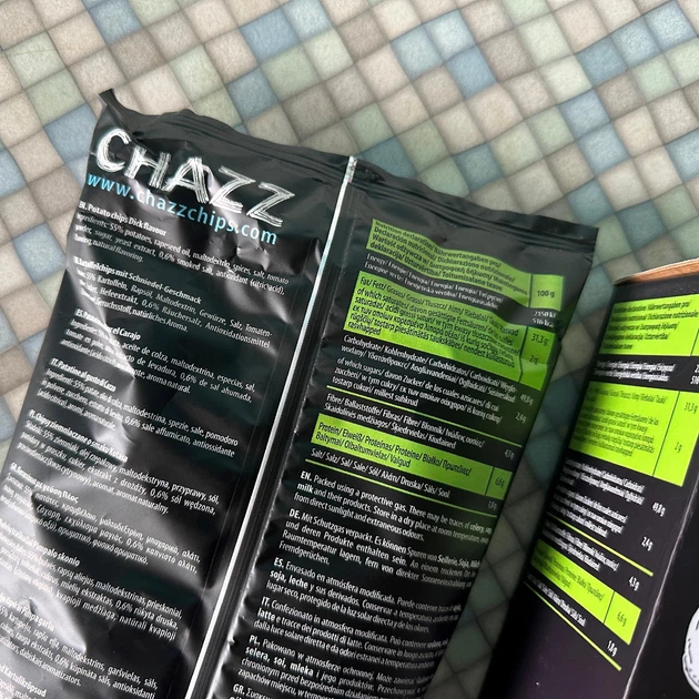 Чіпси Chazz Chips D*ck Flavour Box 90 г в подарунковій коробці