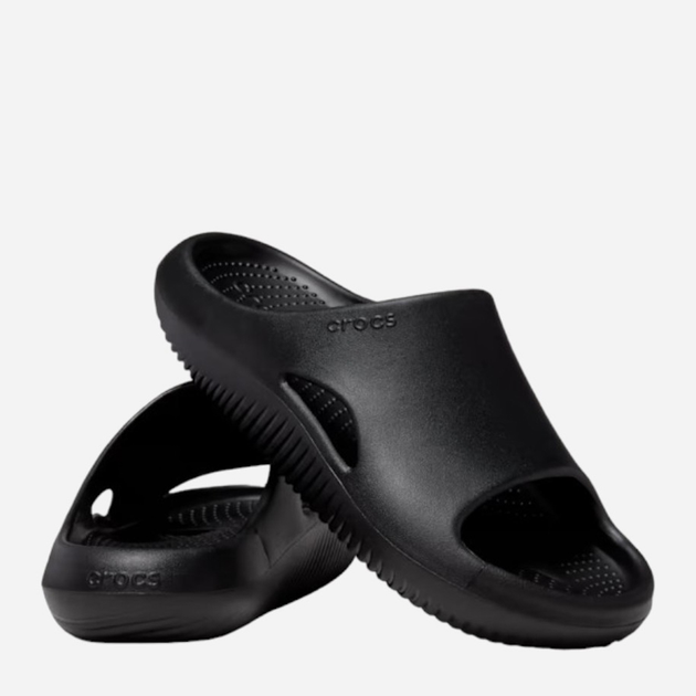 Жіночі шльопанці для пляжу Crocs Mellow Slide 208392 37-38 Чорні (196265277223) - зображення 3