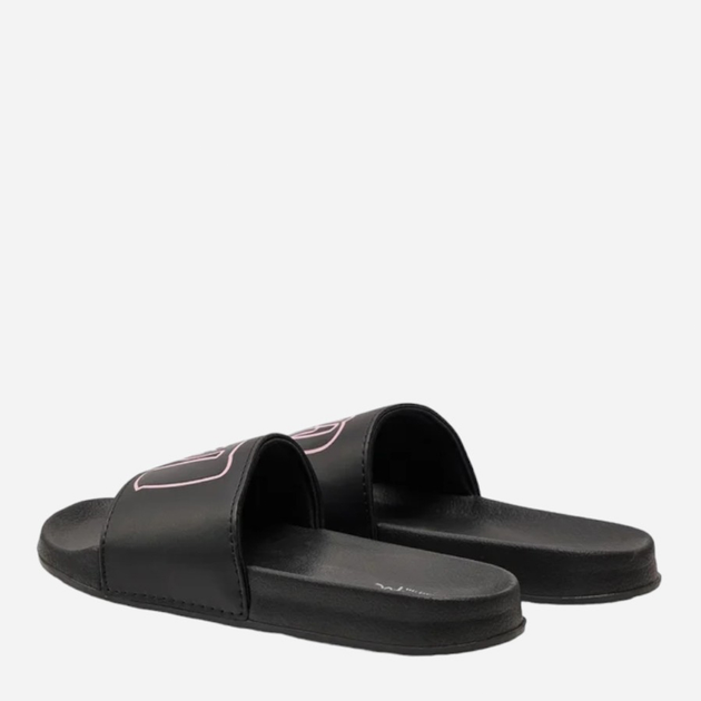 Жіночі шльопанці Lee Cooper LCW-24-42-2482LA 40 26 см Чорний/Рожевий (5904292160464) - зображення 4