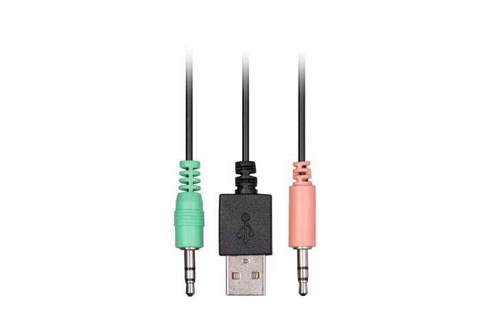 Акустическая система (саундбар) PCS101 RGB, 2.0, USB, Black 2E 000321008 - изображение 7