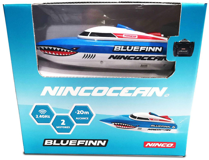 Човен Ninco RC Bluefinn (8428064990358) - зображення 1