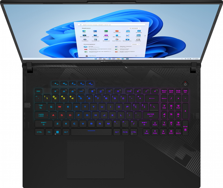 Ноутбук Asus ROG Strix Scar 18 G834JYR-R6052W (90NR0IP2-M003X0) Black - зображення 6