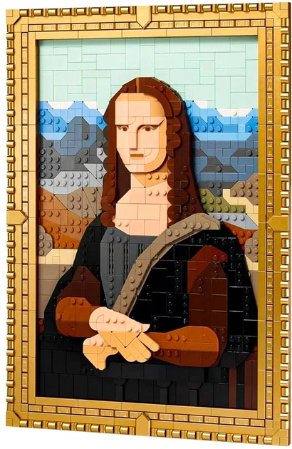 Конструктор LEGO ART Mona Lisa 1503 детали (31213) – игрушки с