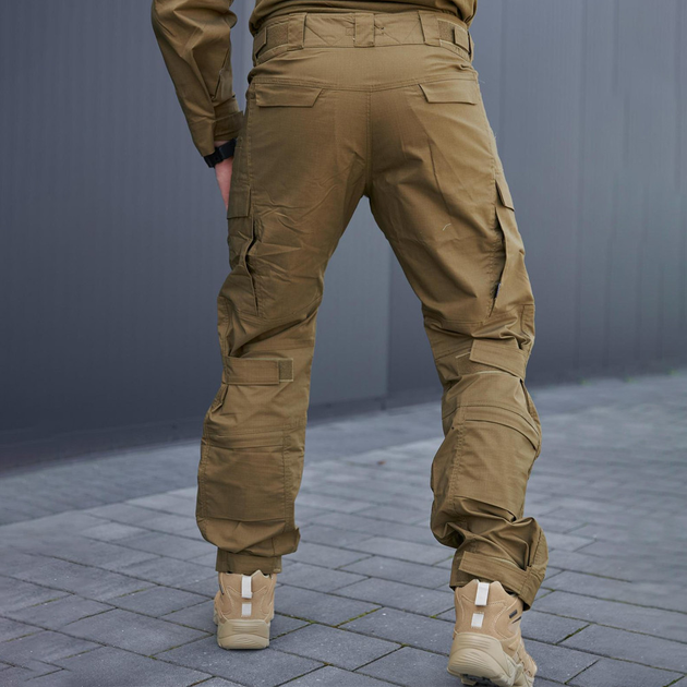Чоловічий костюм Tactical Group Gen 5 ріп-стоп убакс + штани койот розмір XL - зображення 2