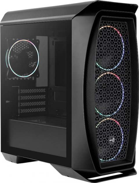 Корпус AeroCool Aero One Mini Eclipse-G-BK-v1 Black - зображення 2