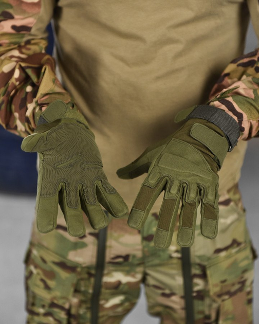 Тактичні рукавички standart oliva 0 XXL - зображення 1