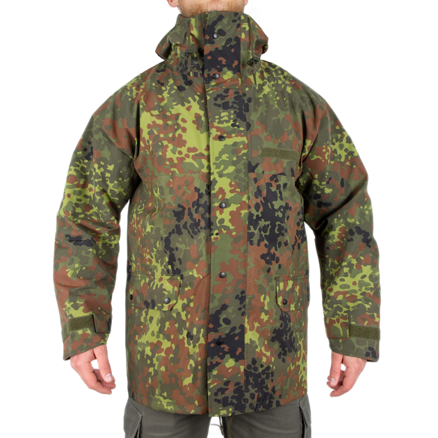 Парку вологозахисна Sturm Mil-Tec Wet Weather Jacket Flectar 56/58 (IV) Німецький камуфляж - зображення 1