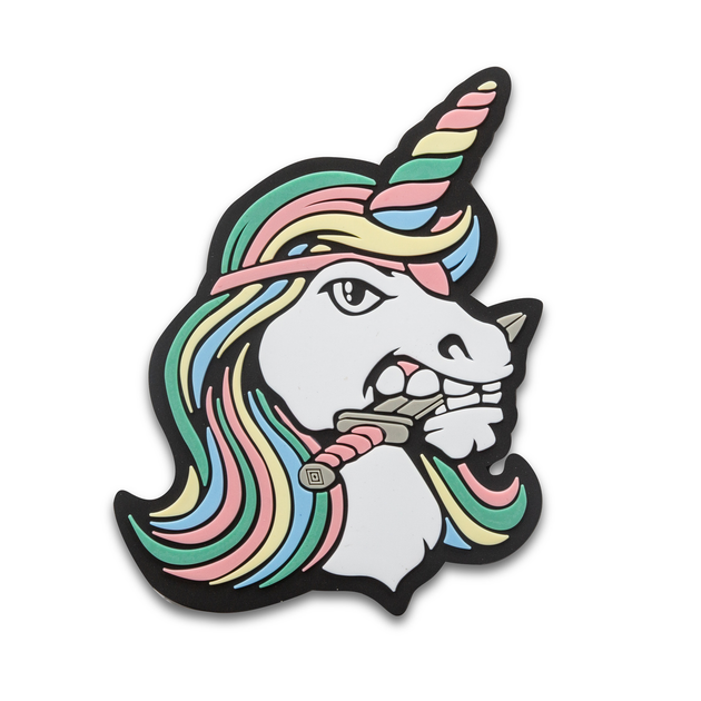 Нашивка 5.11 Tactical Unicorn Tactical Patch White - изображение 1