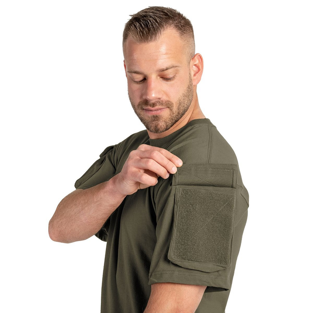 Футболка Sturm Mil-Tec Tactical T-Shirt M Olive - изображение 2