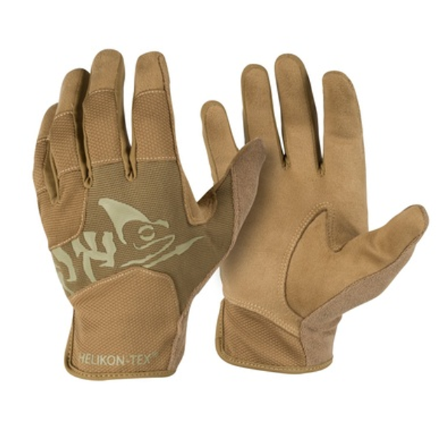 Рукавиці повнопалі Helikon-Tex All Round Fit Tactical Gloves Coyote S - зображення 1