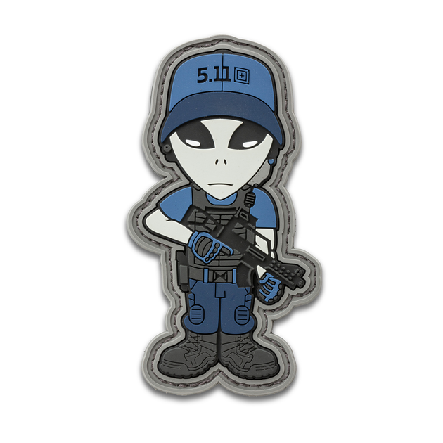 Нашивка 5.11 Tactical® Alien Navy Issue Patch Ensign Blue - зображення 1