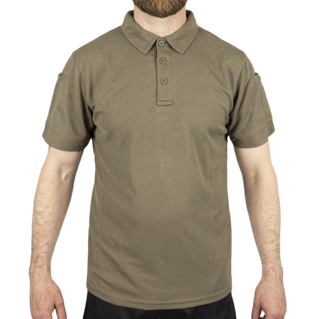 Футболка Поло тактична TACTICAL QUICK DRY POLOSHIRT M Olive - зображення 1