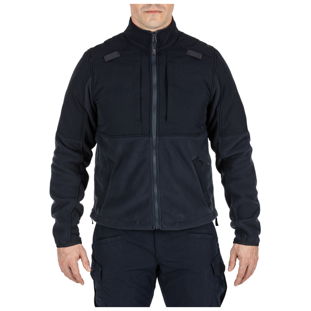 Куртка тактична флісова 5.11 Tactical Fleece 2.0 3XL Dark Navy - зображення 1