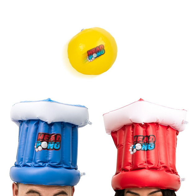 Набір іграшок для гри в хед-понг Thumbs Up Head Pong (5060820073344) - зображення 1