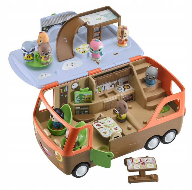 Набір іграшок Klorofil Timber Tots Camper Van (3056567002138) - зображення 1
