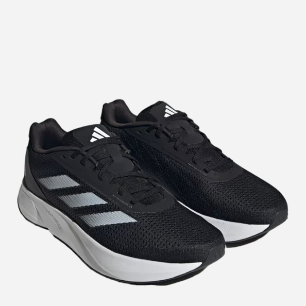 Чоловічі кросівки для бігу Adidas Duramo SL M ID9849 39.5 Чорні/Білі (4066756064167) - зображення 2