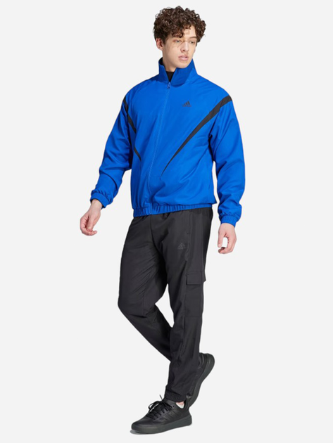Спортивний костюм чоловічий Adidas M WVN NO HD TS IJ6070 L Синій/Чорний (4066761907817) - зображення 1