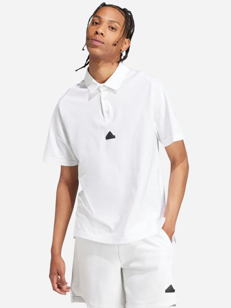 Koszulka polo męska Adidas M Z.N.E.PR POLO IJ6136 XL Białe (4066763393588) - obraz 1