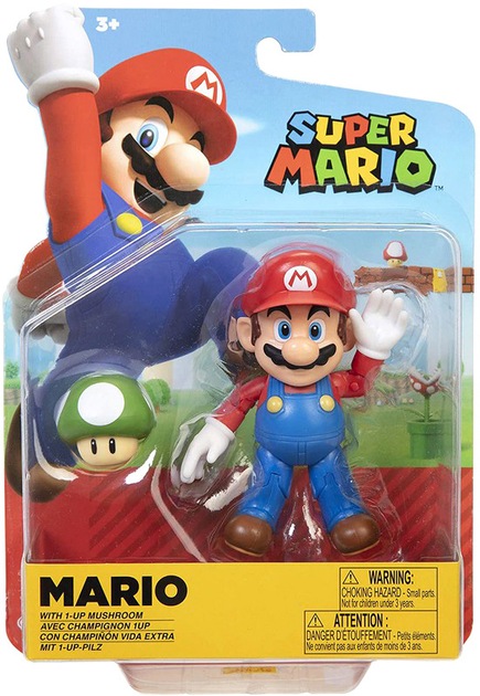 Ігрова фігурка Jakks Pacific Super Mario 10 см (192995416376) - зображення 1