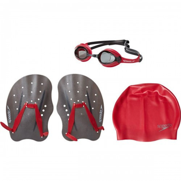 Набор для плавания Speedo TRAINING PACK (очки, весла, шапочка) 919939 ...
