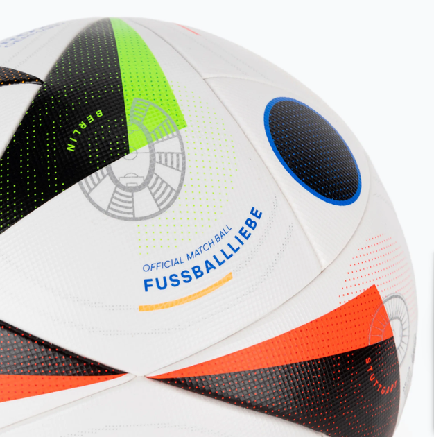 М'яч футбольний Adidas Fussballliebe Euro 2024 OMB (FIFA QUALITY PRO) IQ3682 - изображение 3
