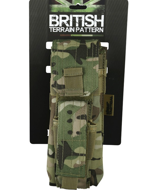 Підсумок для АК і пістолетного магазину KOMBAT UK Single Mag Pouch with PISTOL Mag 5056258913345 - зображення 1