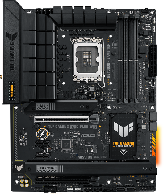 Материнcкая плата ASUS TUF GAMING B760-PLUS WIFI (90MB1ER0-M0EAY0) - изображение 2