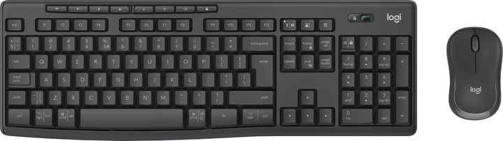 Комплект бездротовий Logitech MK370 Combo for Business Graphite (920-012077) - зображення 1