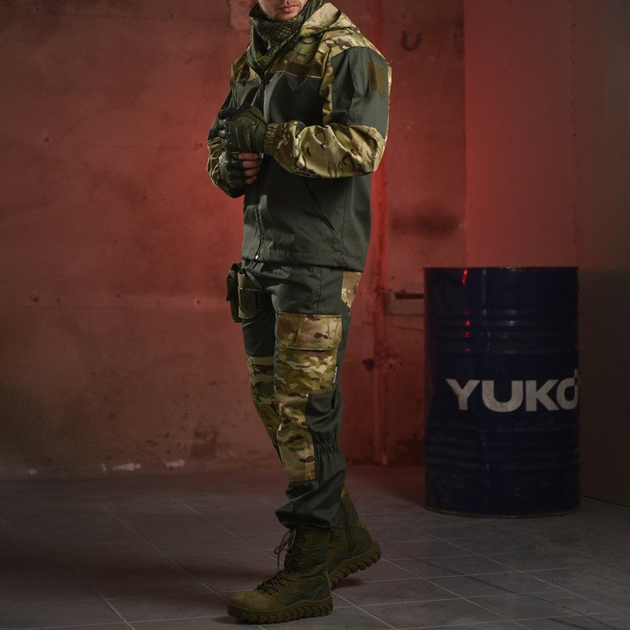Чоловіча форма 7.62 Tactical axiles network рип-стоп куртка та штани розмір M - зображення 2