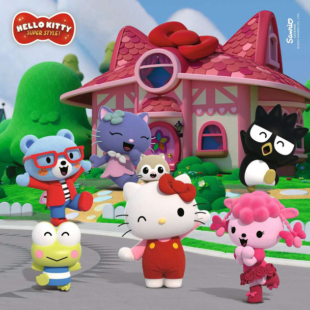 Пазл Ravensburger Hello Kitty Super Style 3 x 49 елементів (4005555010357) - зображення 2
