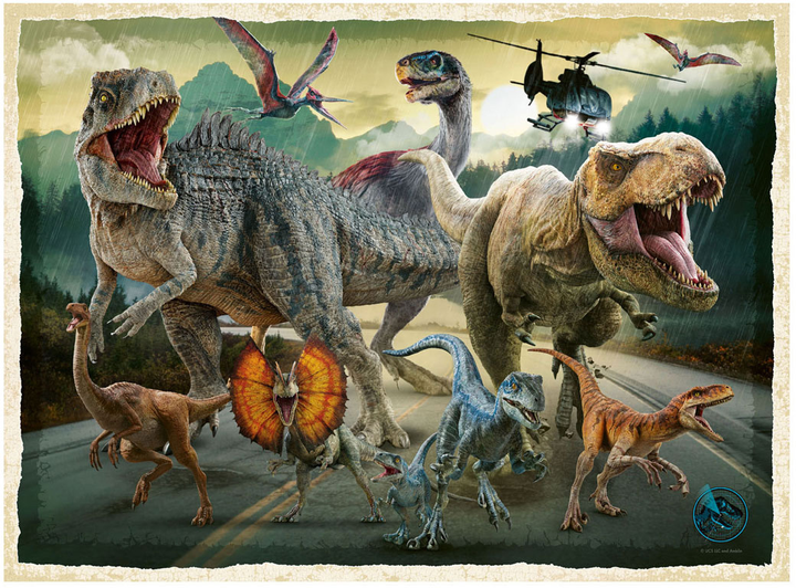Пазл Ravensburger Jurassic World 200 елементів (4005555010586) - зображення 2